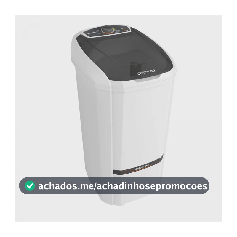 Lavadora Semiautomática Lcs 10kg Branca Colormaq 110v Branco