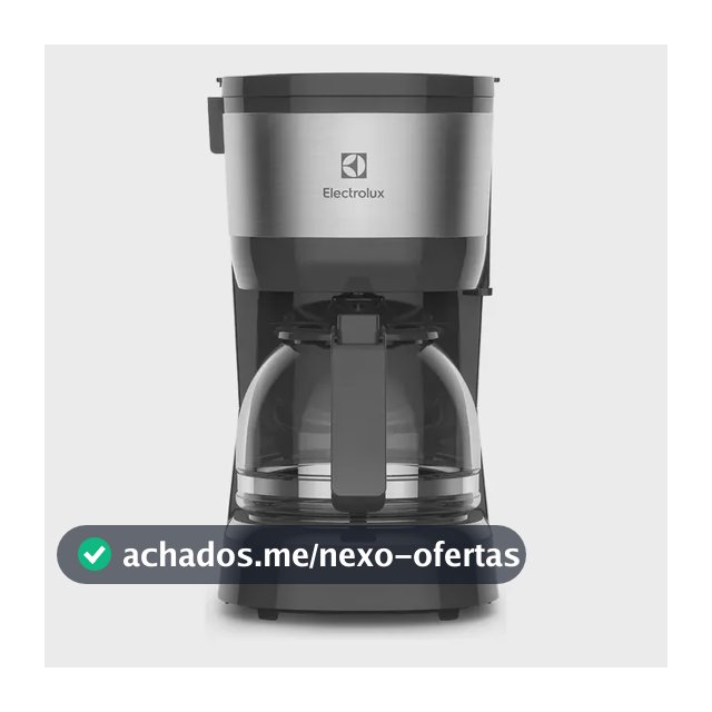 Cafeteira elétrica Electrolux inox filtro permanente removivel corta pingos capacidade 600ml 15 xicaras função manter aquecido sistema ECM10
