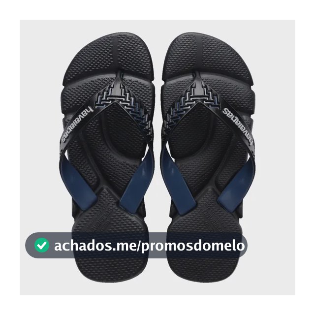 Chinelo Havaianas Masculino Power 2.0 Anatômica Massageadora