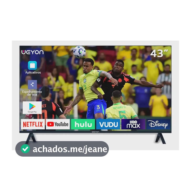 Smart Tv 43 Full Hd Weyon 43wdsnbx Wi-fi 100-240v