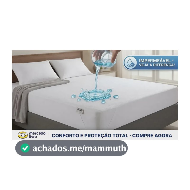 Protetor De Colchão Queen Impermeável Comfort Malha Temima
