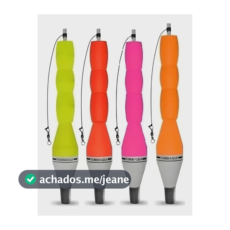 Boia Arremesso Torpedo Kit 4xtambaqui 63g Pino Pesqueiro Jr Mistas Sortidas
