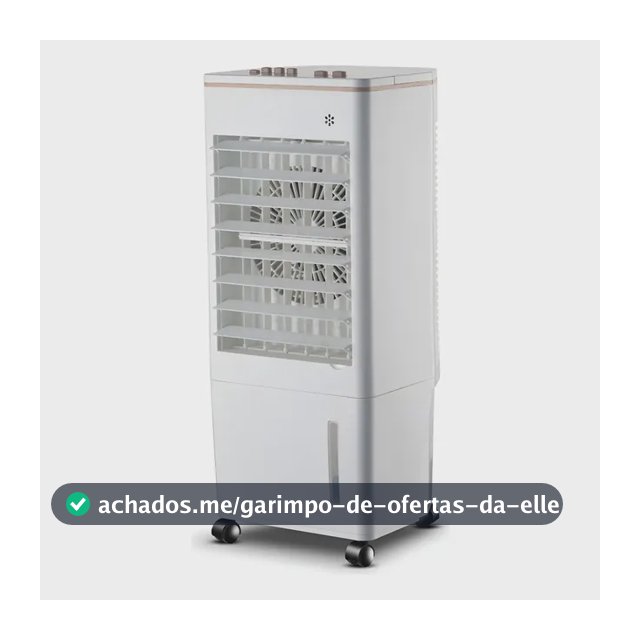 Climatizador De Ar Portátil Umidificador 8 Litros 4 Funções