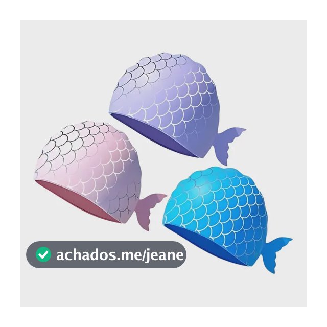 Touca Natação Silicone Infantil Criança Praia Mar Hero Band