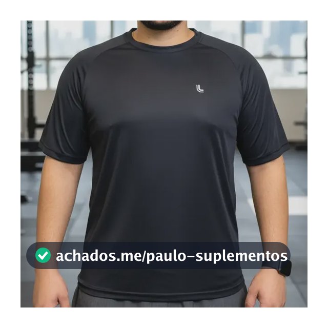 Camiseta Masculina Fitness Lupo Sport Anti Odor Academia Fit