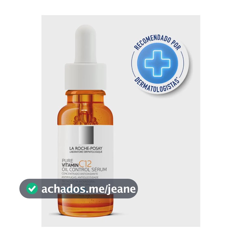Sérum Facial Vitamina C Antioleosidade Pure Vitamin C12 La Roche-Posay 15ml