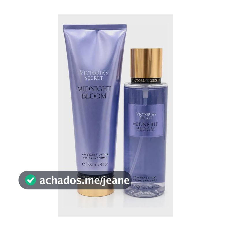 Kit Midnight Bloom Victoria' Secret Creme + Body Splash