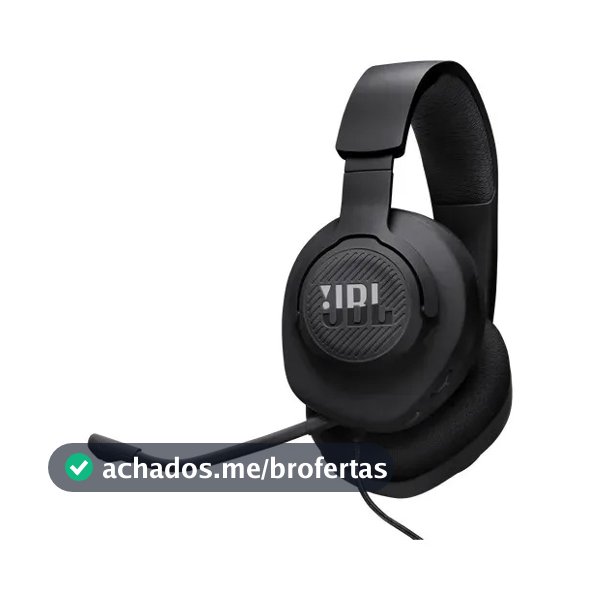 Fone de Ouvido JBL Quantum 100M2 Gamer Over-ear com Microfone Removível para PS4 e PS5