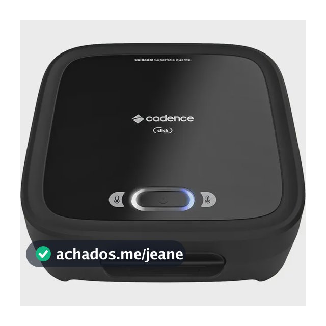 Sanduicheira Elétrica Cadence SAN400 Preta