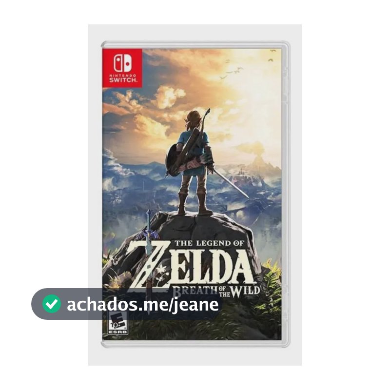 Zelda:breath Of Thewild Nintendo Switch