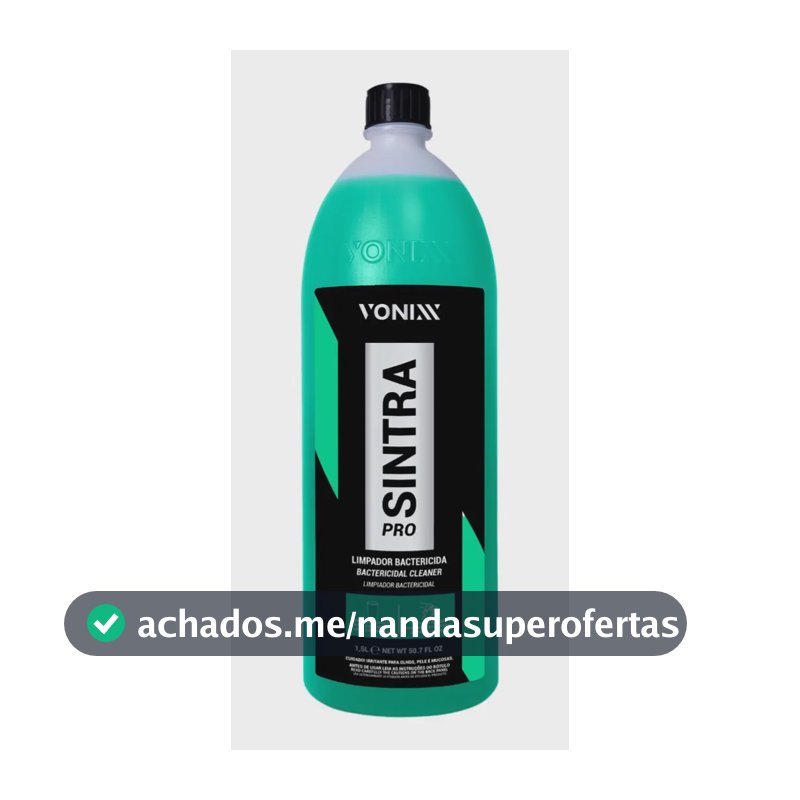 Sintra Pro Limpeza Interna De Veiculos Vonixx 1,5l