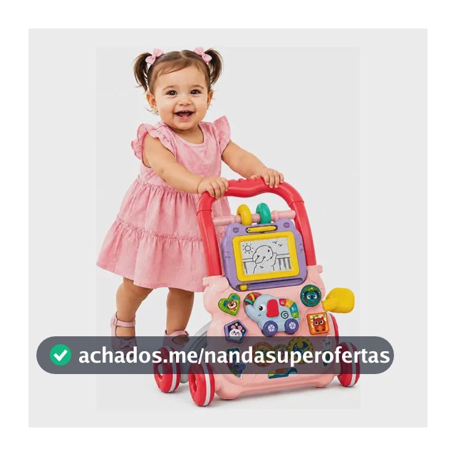 Andador Infantil Brinquedo Educativo Musical Didático Bebê