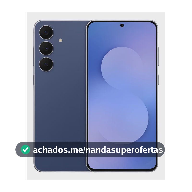 Celular Samsung Galaxy S25 Fe 5g, 256gb, 8gb Ram, Câmera Tripla De 50+12+8, Tela Grande De 6.7 Azul Marinho