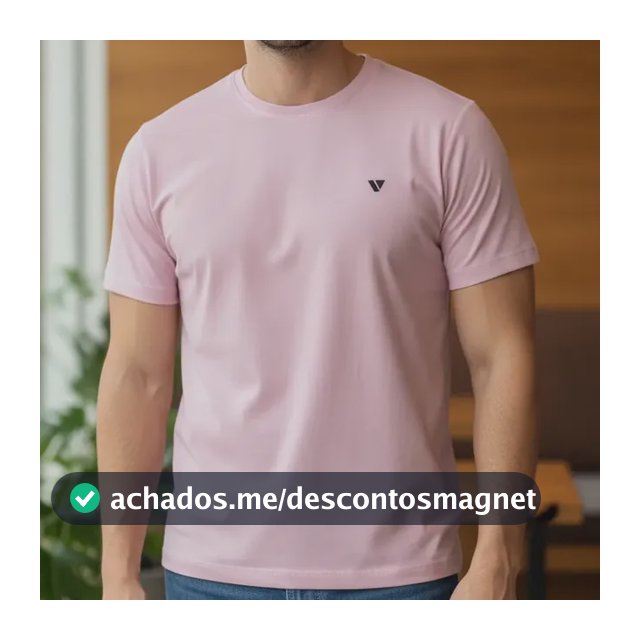 Camiseta Masculina Camisas Slim Voker 100% Algodão Atacado