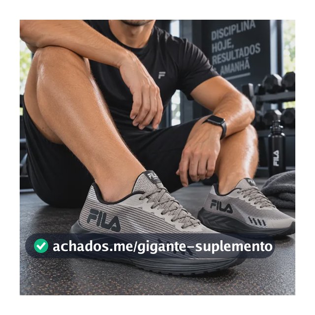Tenis Fila Sprint Leve Masculino Esportivo Academia Treino Oliva/castanho Claro Mesh 40 40