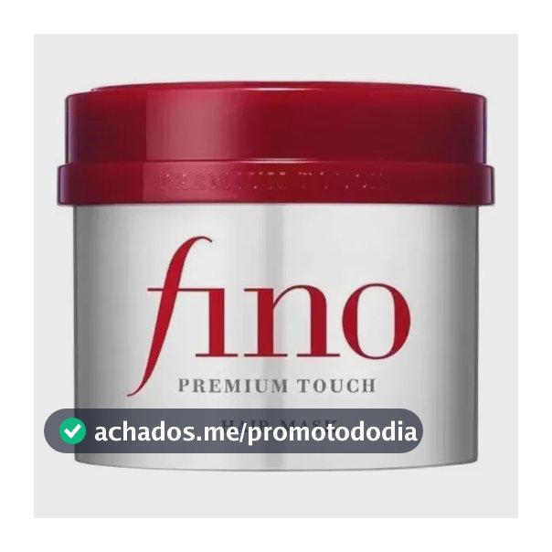 Máscara Capilar Shiseido Fino Premium Touch Hair Mask 230g Original Japonesa