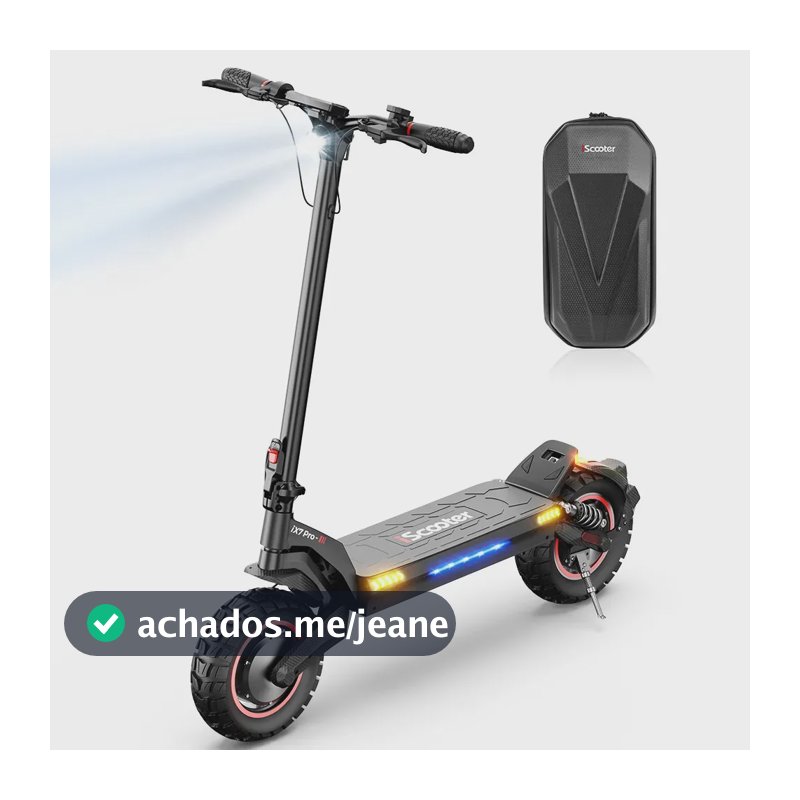 Patinete Elétrico iX7Pro Xroymexroy Adulto Bateria 17.5Ah Grande Autonomia 80km