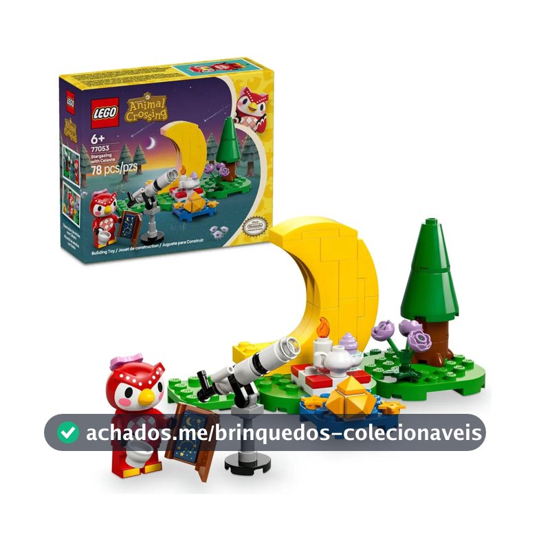 Blocos De Montar 77053 Animal Crossing 78 Peças Lego