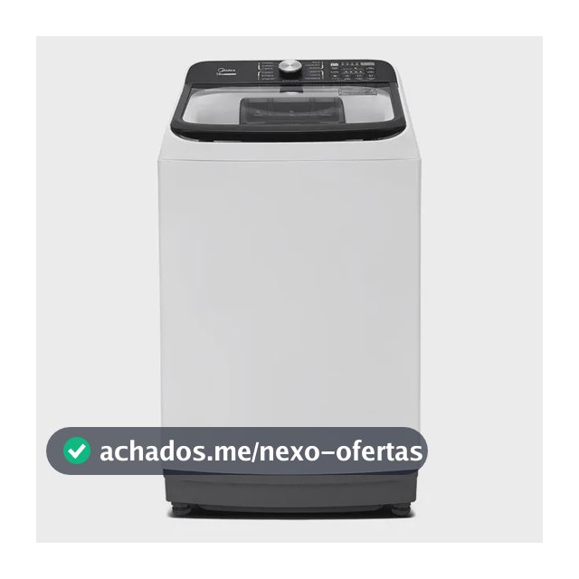 Lavadora Midea Wave Agitator 15kg 127v Branco