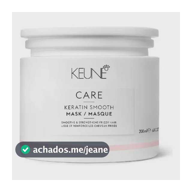 Mascara Keune Care Keratin Smooth 200ml