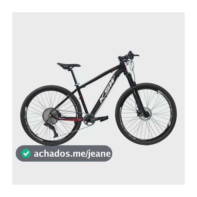 Bicicleta Ksw Shimano Alivio 9v Freio Hidráulico Trava E K7