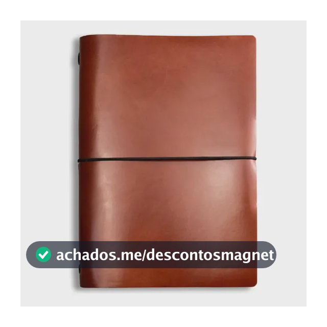 Caderneta De Anotações A5 De Couro 96fls Azadi