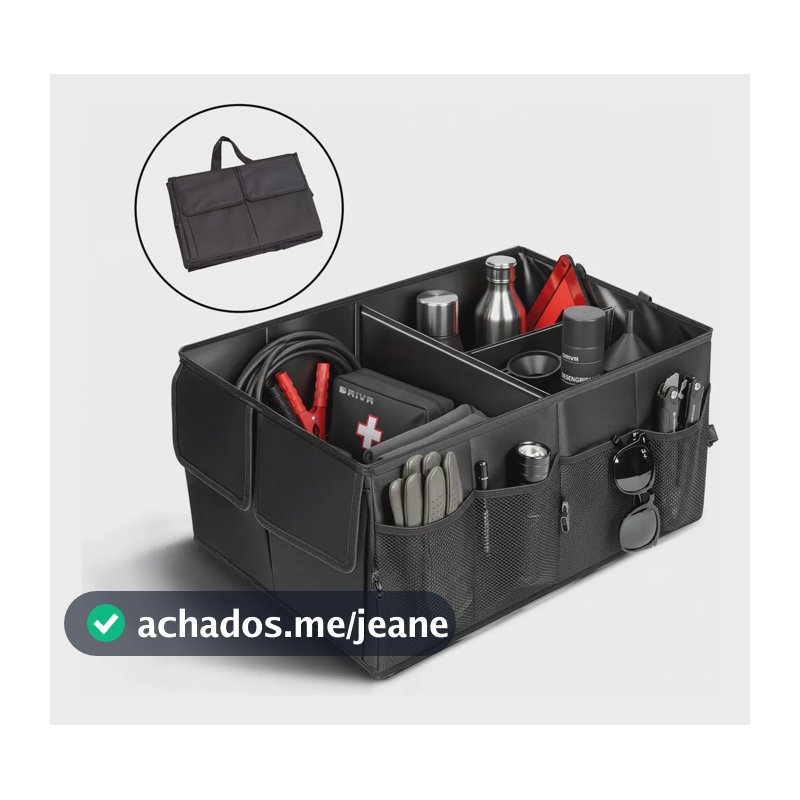 Bolsa Organizadora Porta Malas Caixa Carro Mercado Universal