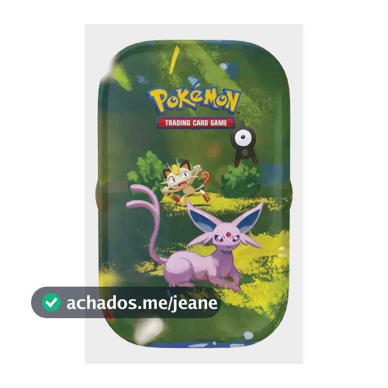 Pokémon Celebração 30 Anos Mini Tin Espeon Day Inglês