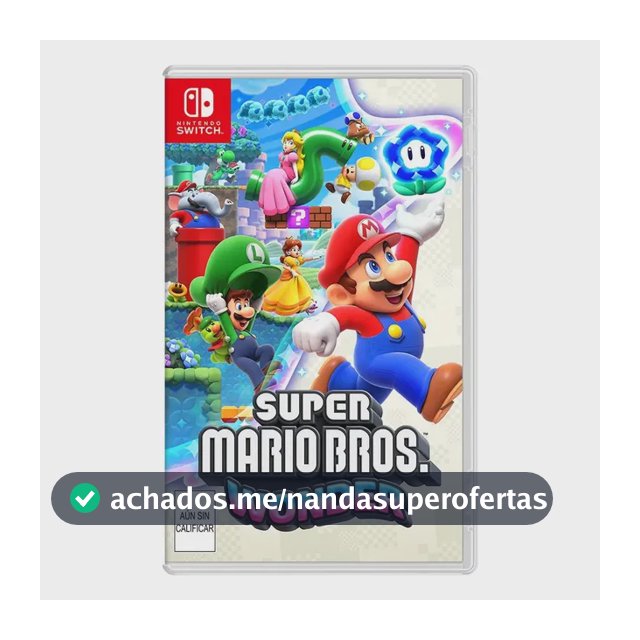 Super Mario Bros. Wonder Nintendo Switch (físico)