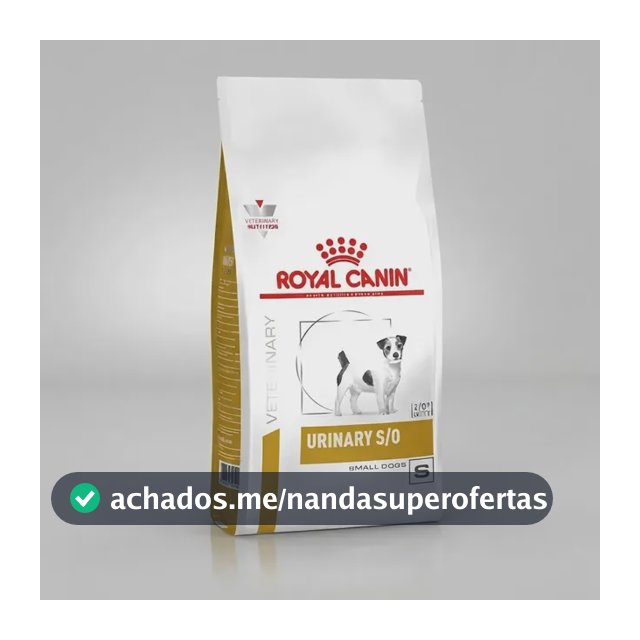 Ração Royal Canin Veterinary Diet Urinary Small Dog Cães de Porte Pequeno 7,5kg