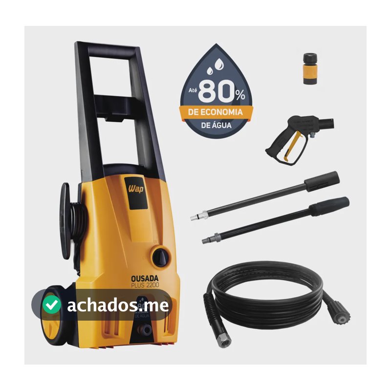 Lavadora de Alta Pressão Wap Ousada Plus 2200 1500W 1750 PSI