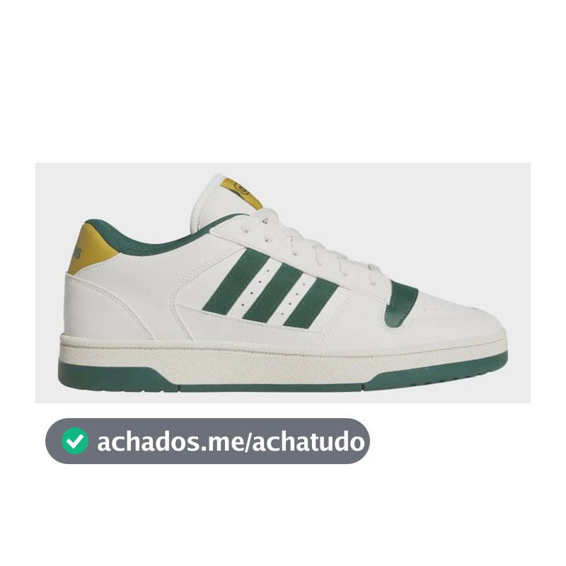 Tênis Masculino Break Start adidas Branco Liso 41 Br