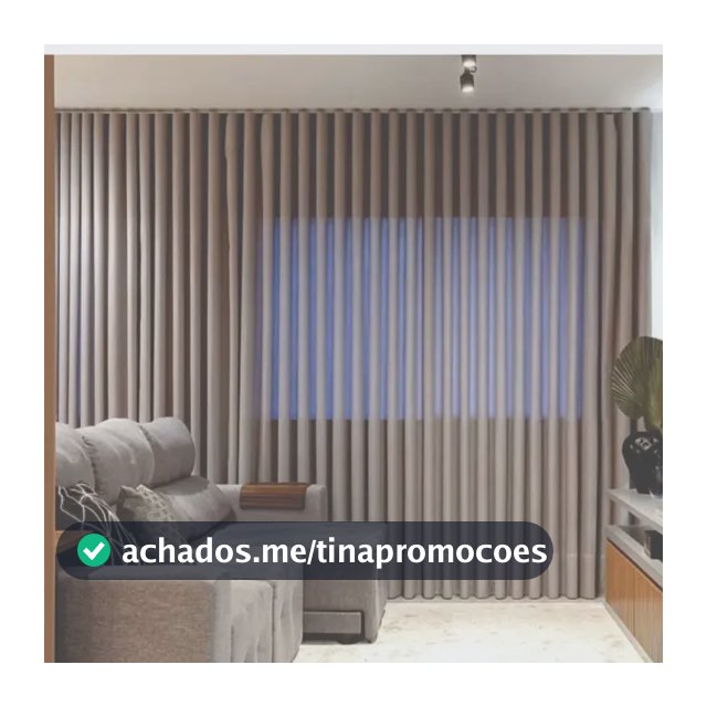 Cortina Gaze De Linho 8m X 2,70m Sem Forro Para Trilho Suiço