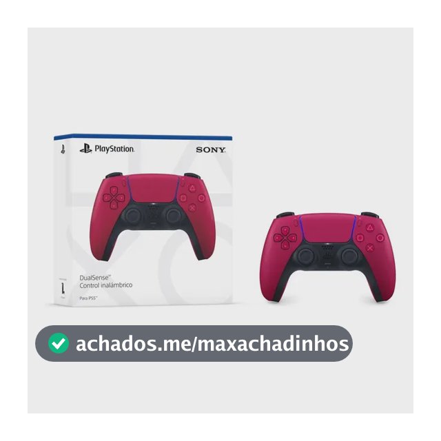 Controle Sem Fio Dualsense Ps5 - Cosmic Red Cosmic Red