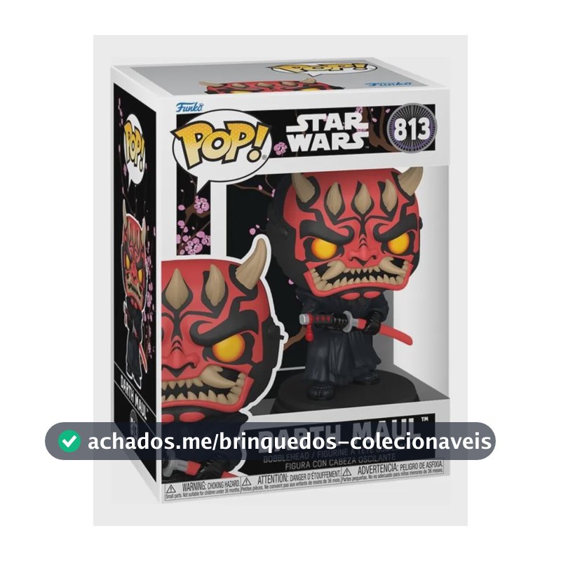 Boneco Funko Pop! Star Wars Impressions - Ninja Darth Maul