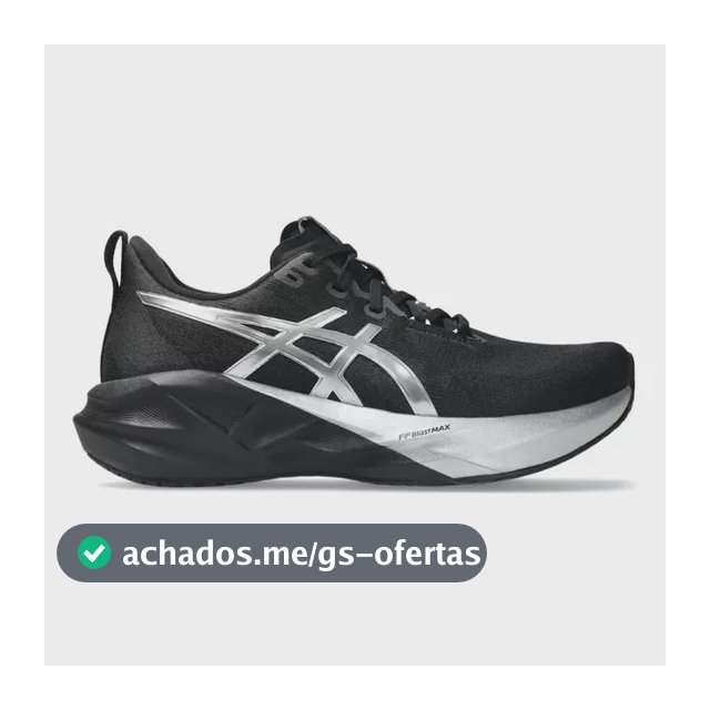 Tênis Asics Novablast 5 Platinum Feminino Preto Liso 40 Br