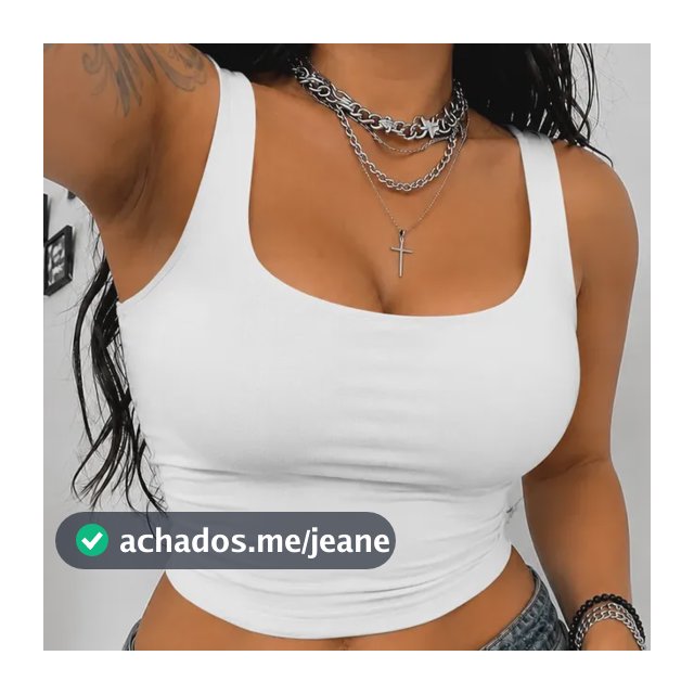 Top Plus Size Reforçado Cropped Super Sustentação 48/54 Luxo
