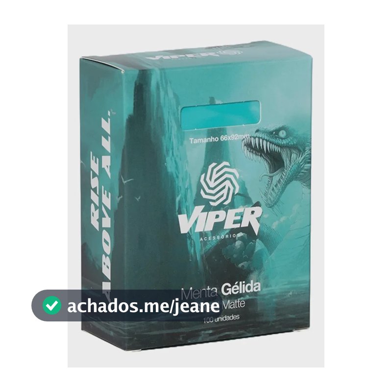 Shield Matte Viper Menta Gélida 100 Sleeves Pokémon Magic