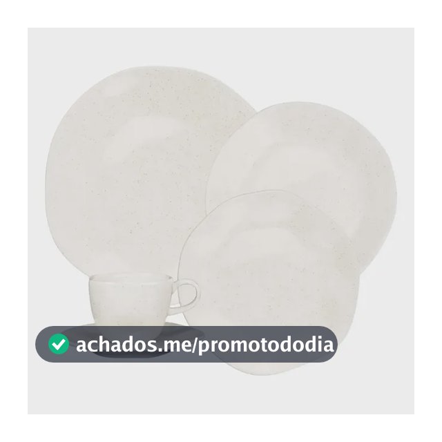 Aparelho De Jantar Oxford 20 Peças Ryo Areia