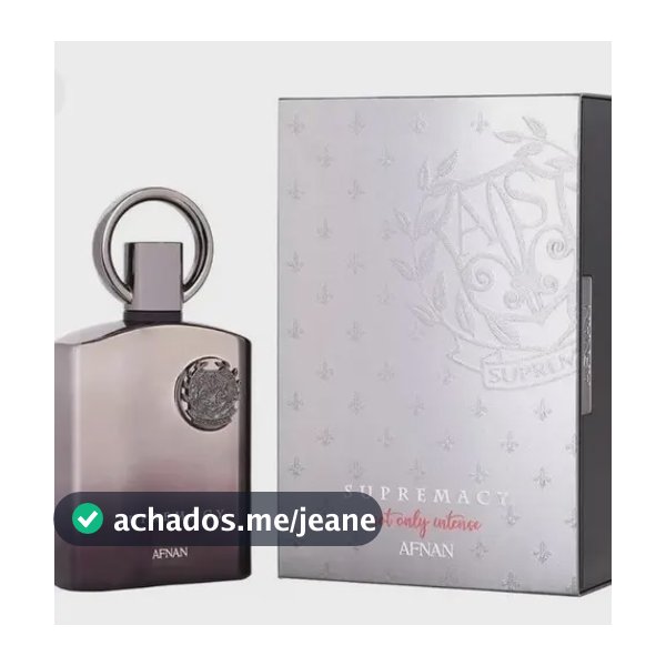 Perfume Supremacy Not Only Intense Extrait De Parfum-100ml