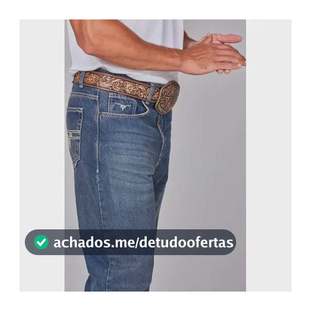 Calca Jeans Masculina Relaxed Fit New Premium All Hunter