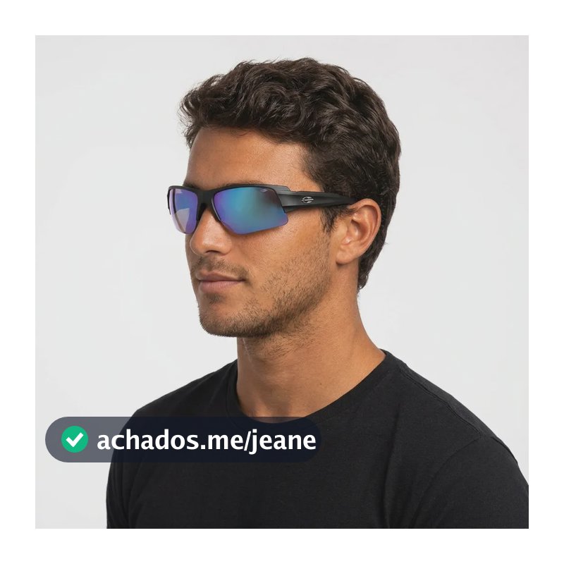 Óculos De Sol Mormaii Gamboa Air 5 Preto Vermelho Azul G15