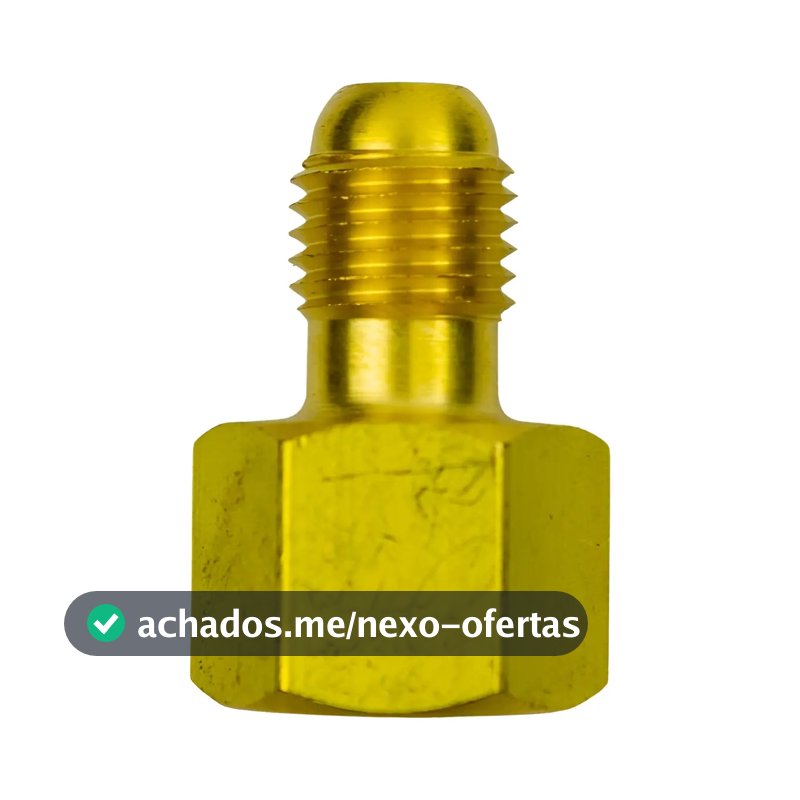 Adaptador Porca Regulador N2 Manifold Refrigeração