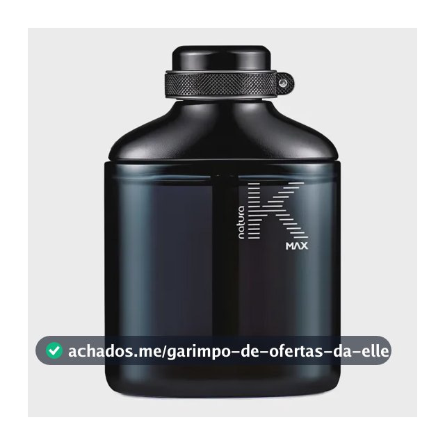 Natura K Max Deo Parfum Perfume Masculino Original 100ml