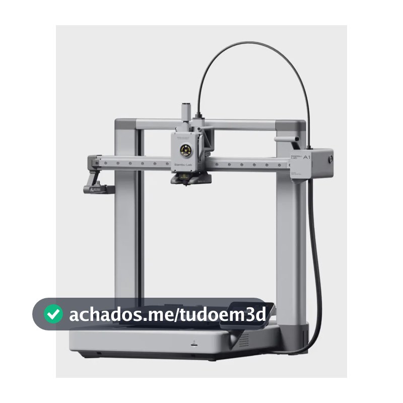 Impressora 3d Fdm Aberta A1 Bambu Lab Cor Branco