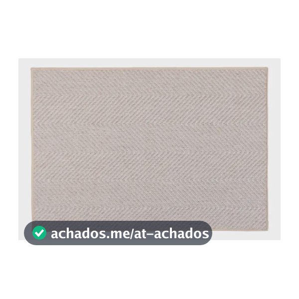 Tapete De Cozinha Antiderrapante Missoni 45 Cm X 65cm Comprimento 65 Cm Cor Marfim