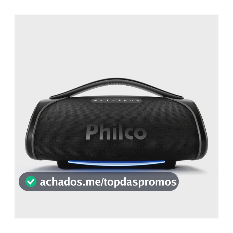 Caixa de som Boombox Philco Extreme Bluetooth V.5.4 300W PBX01