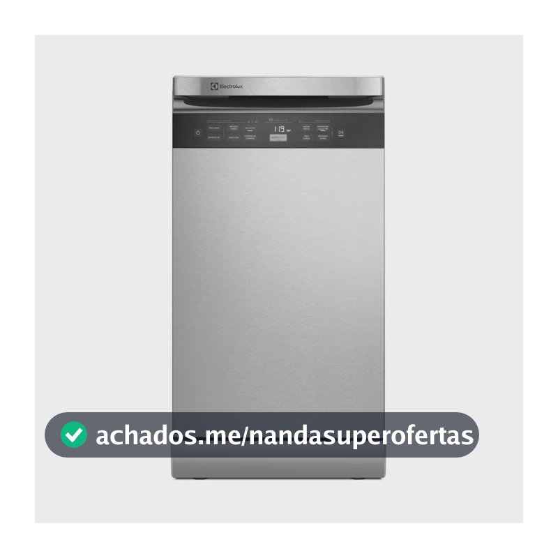 Lava-Louças Electrolux 10 Serviços LL10X com Função Higienizar Inox