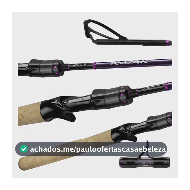 Vara Carretilha Saint Kaiak 1,83m 8-20lb 2 Partes Flutuante