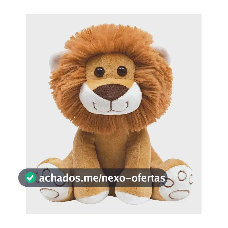 Brinquedo de Pelúcia para Bebê Meu Leãozinho - Buba